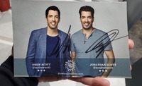 A Scott Brothers-től kapott dedikált fotóm
